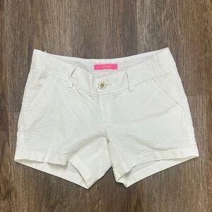 Lilly Pulitzer Callahan White size 4 shorts